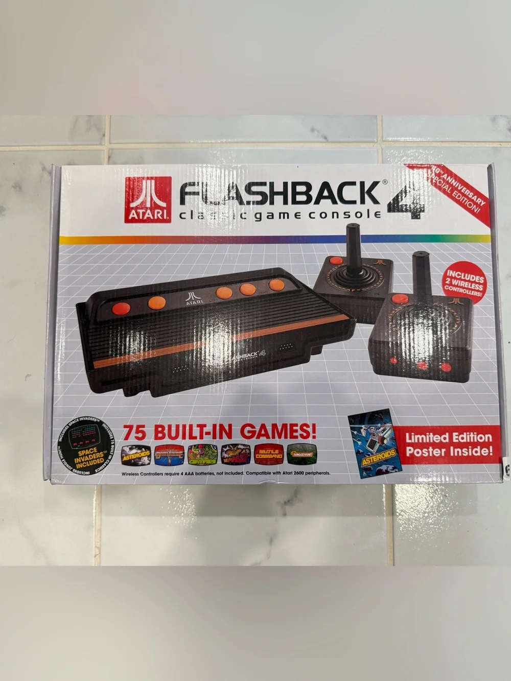 Atari Flashback 4 Classic Game Console - Black